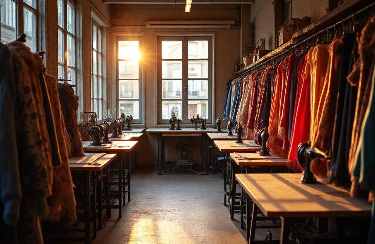 Interior del taller de artesano